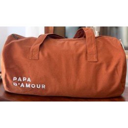 Sac polochon cuivre "Papa...