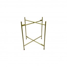 Trepied double rond - doré