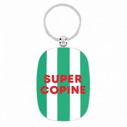 Porte-clés "Super copine"