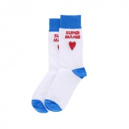 Chaussette "Super mamie"