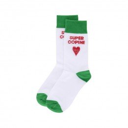 Chaussette "Super copine"