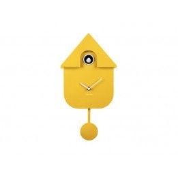 Horloge coucou jaune