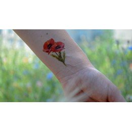 Tatouages "coquelicot"