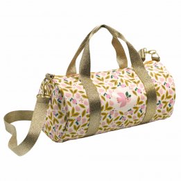 Sac polochon "Oiseau rosé"