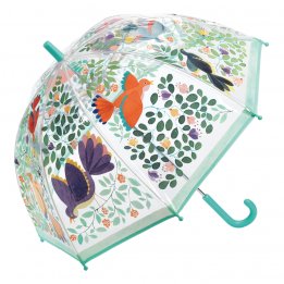 Parapluie - Fleurs et oiseaux