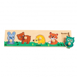 Puzzle encastrable en bois...